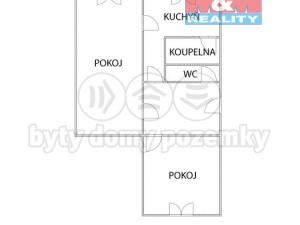 Prodej bytu 2+1, Jirkov, Studentská, 61 m2