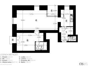 Pronájem bytu 2+kk, Praha - Ruzyně, Drnovská, 65 m2