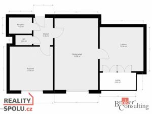 Prodej bytu 2+1, Praha - Libuš, Na domovině, 50 m2