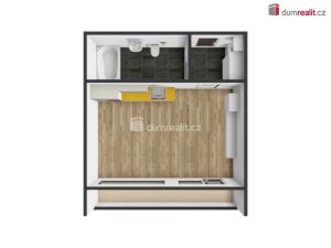 Pronájem bytu 1+kk, Praha - Žižkov, Olgy Havlové, 39 m2
