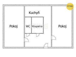 Prodej bytu 2+1, Ostrava, Sokolovská, 55 m2