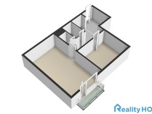 Prodej bytu 2+kk, Tábor, Berlínská, 46 m2