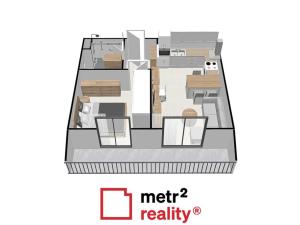 Prodej bytu 2+kk, Olomouc, Švýcarské nábřeží, 41 m2