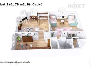 Prodej bytu 2+1, Šumperk, Bří. Čapků, 79 m2