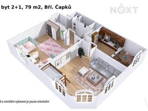 Prodej bytu 2+1, Šumperk, Bří. Čapků, 79 m2