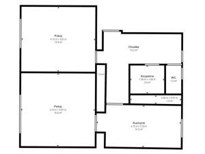 Prodej bytu 2+1, Litvínov - Horní Litvínov, Alešova, 57 m2