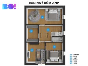 Prodej rodinného domu, Paskov, Bělská, 100 m2
