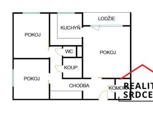 Pronájem bytu 3+1, Ostrava, Středoškolská, 66 m2