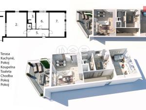 Prodej bytu 3+kk, Mladá Boleslav - Mladá Boleslav II, Husova, 66 m2
