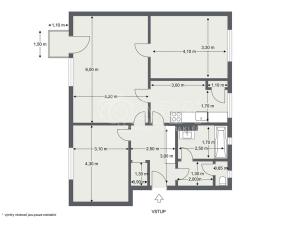Prodej bytu 3+1, Rakovník - Rakovník II, Vojanova, 86 m2