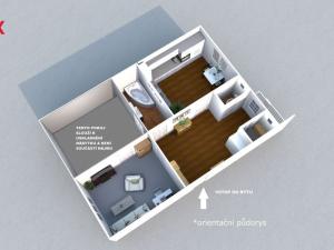 Pronájem bytu 1+1, Olomouc, Husova, 70 m2