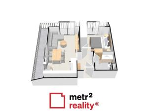 Prodej bytu 2+kk, Olomouc, Švýcarské nábřeží, 44 m2