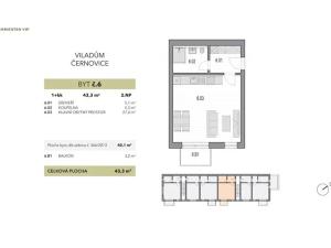 Prodej bytu 1+kk, Brno, Faměrovo náměstí, 40 m2