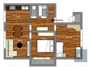 Prodej bytu 3+kk, Praha - Zbraslav, Žitavského, 72 m2