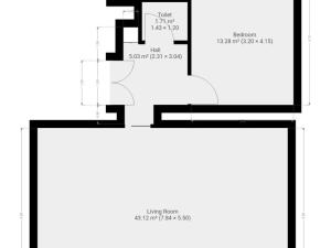 Pronájem bytu 2+kk, Praha, Světova, 75 m2