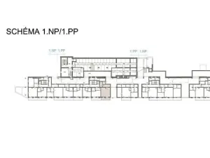 Pronájem bytu 1+kk, Jihlava, Křižíkova, 58 m2