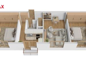 Prodej bytu 3+1, Hradec Králové - Slezské Předměstí, třída SNP, 73 m2