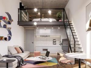 Pronájem bytu 2+kk, Praha - Vršovice, Kubánské náměstí, 55 m2
