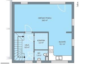 Prodej rodinného domu, Praha, 108 m2