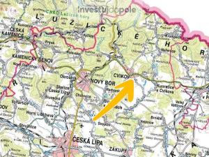 Prodej pozemku, Cvikov - Cvikov II, 2810 m2