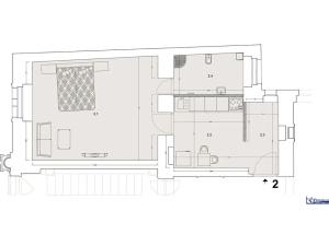 Pronájem bytu 2+kk, Praha - Nové Město, Lípová, 41 m2