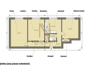 Pronájem bytu 3+1, Planá, Zahradní, 74 m2