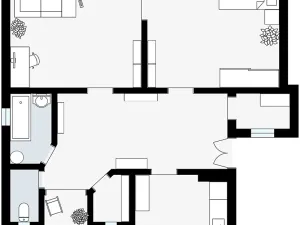 Prodej bytu 2+1, Praha - Holešovice, U letenského sadu, 94 m2
