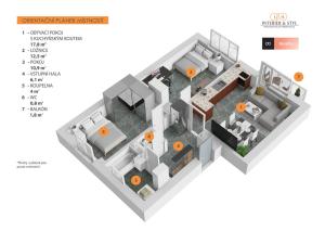 Prodej bytu 3+kk, Liberec, Puškinova, 52 m2