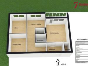 Prodej bytu 3+1, Praha - Hlubočepy, Lamačova, 68 m2