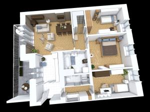 Pronájem bytu 4+kk, Praha - Žižkov, Jeseniova, 101 m2