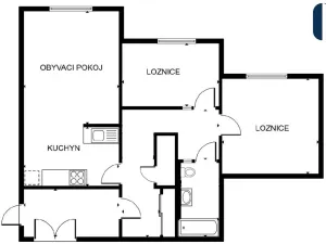 Prodej bytu 3+kk, Praha - Kamýk, Krhanická, 65 m2