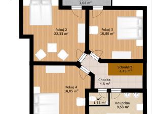 Prodej rodinného domu, Lipno nad Vltavou, 220 m2