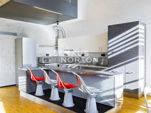 Pronájem atypického bytu, Praha - Holešovice, Na Maninách, 146 m2