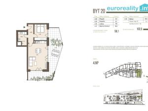 Prodej bytu 2+kk, Železná Ruda, 58 m2