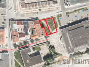 Prodej komerčního pozemku, Prostějov, Hradební, 463 m2