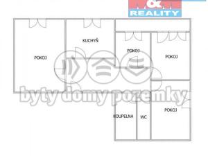 Pronájem bytu 4+1, Slaný, Na Dolíkách, 78 m2