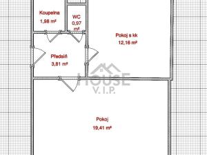 Prodej bytu 2+kk, Praha, 38 m2