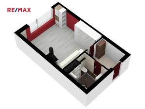 Pronájem bytu 1+kk, Plzeň, Štefánikova, 30 m2