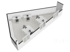 Pronájem kanceláře, Teplice, U Krupské brány, 36 m2