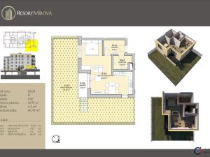 Prodej bytu 1+kk, Rychnov nad Kněžnou, Mírová, 42 m2