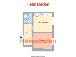 Pronájem bytu 2+kk, Havířov - Město, Hlavní třída, 37 m2