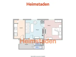 Pronájem bytu 2+1, Havířov - Šumbark, nám. T. G. Masaryka, 53 m2