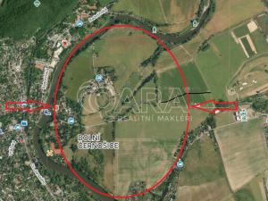 Prodej podílu 7/16 pozemku, Praha - Lipence, 31659 m2