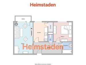 Pronájem bytu 2+1, Karviná - Hranice, Einsteinova, 57 m2
