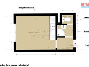 Pronájem bytu 1+kk, Klatovy - Klatovy III, Pod Hůrkou, 20 m2