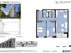 Prodej bytu 3+kk, Brno, 78 m2