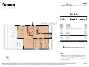 Prodej bytu 4+kk, Hluboká nad Vltavou, Rybova, 120 m2