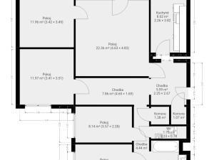 Pronájem bytu 5+1, Brno, Běloruská, 98 m2