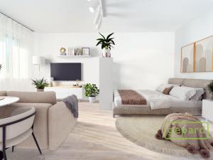 Prodej bytu 1+kk, Milovice - Mladá, Armádní, 49 m2