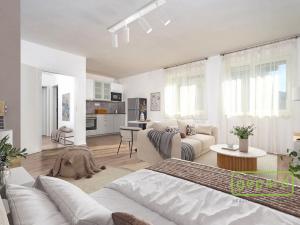 Prodej bytu 1+kk, Milovice - Mladá, Armádní, 49 m2